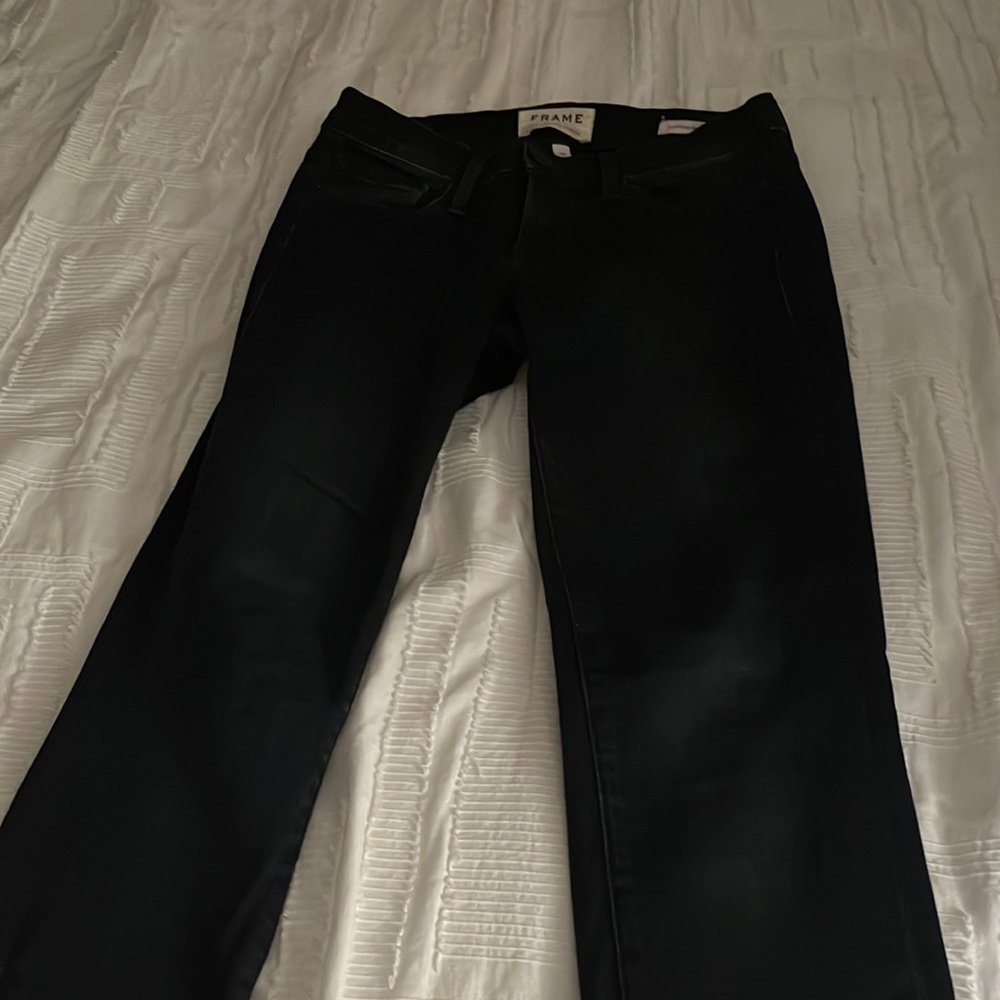 Dark blue skinny jeans